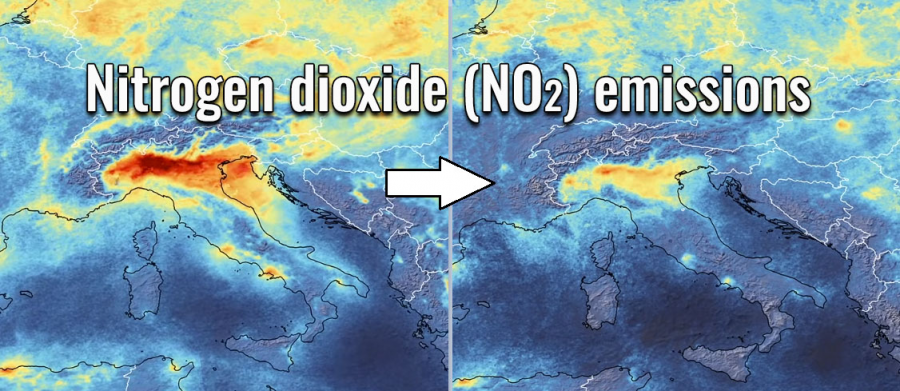 The Very Temporary Environmental Impacts of Covid-19 