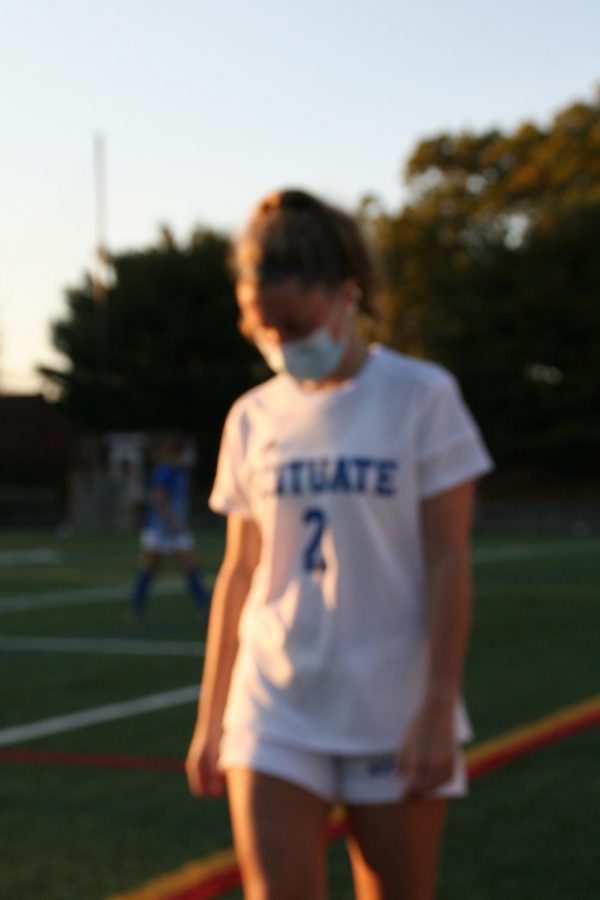 SHS Girls Varsity Soccer player, Nora Dawley