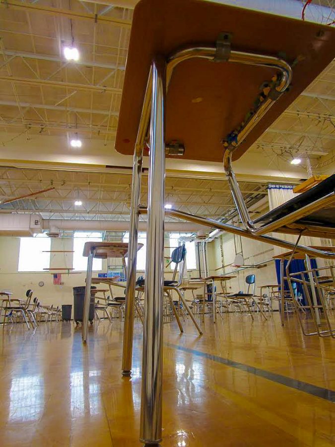 Indoor assigned seating during lunch concerns some students