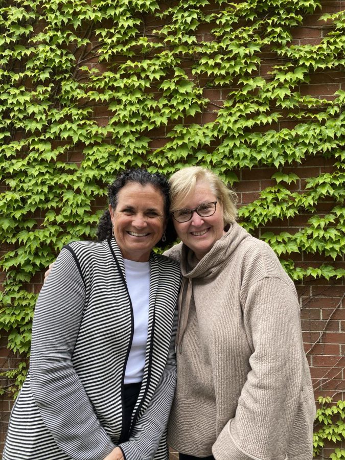 SHS guidance counselors Sharon Mohr (left) and Marlene Hoffman will be missed at SHS