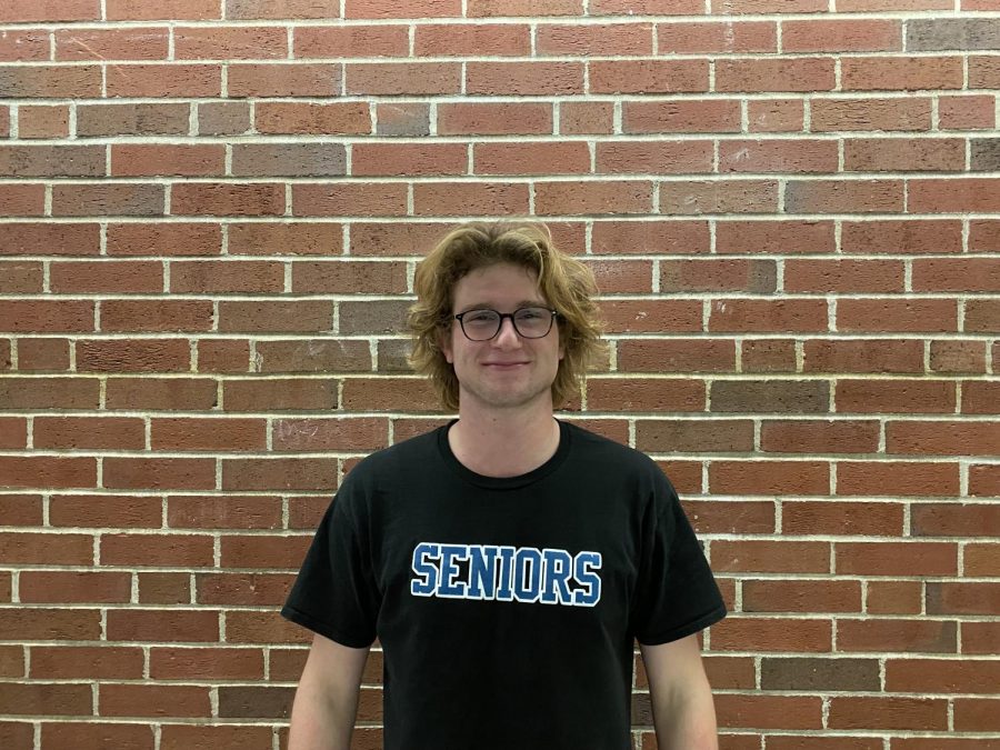 Known for "deer-antics" in history class, Patrick Sullivan is a fun addition to this year's Senior Sleigh Ride