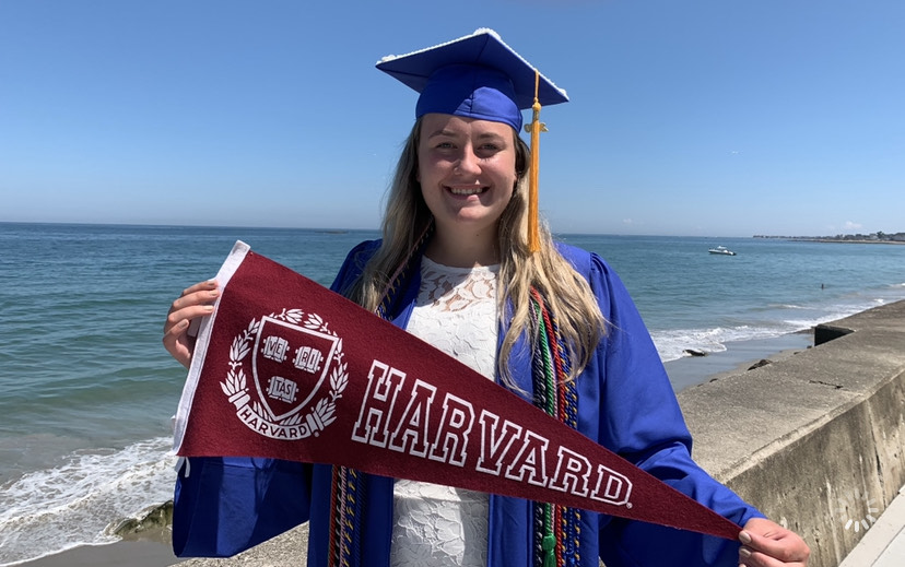 SHS grad Aurora Avallone pictured on her high school graduation day