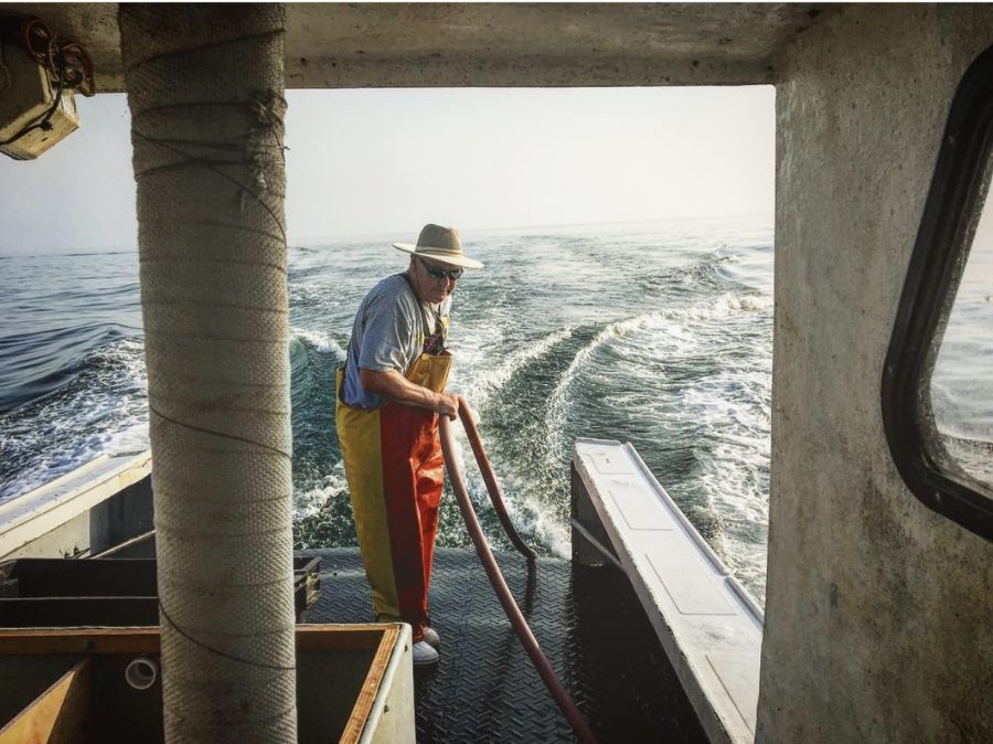 George Mason is a local Scituate lobsterman