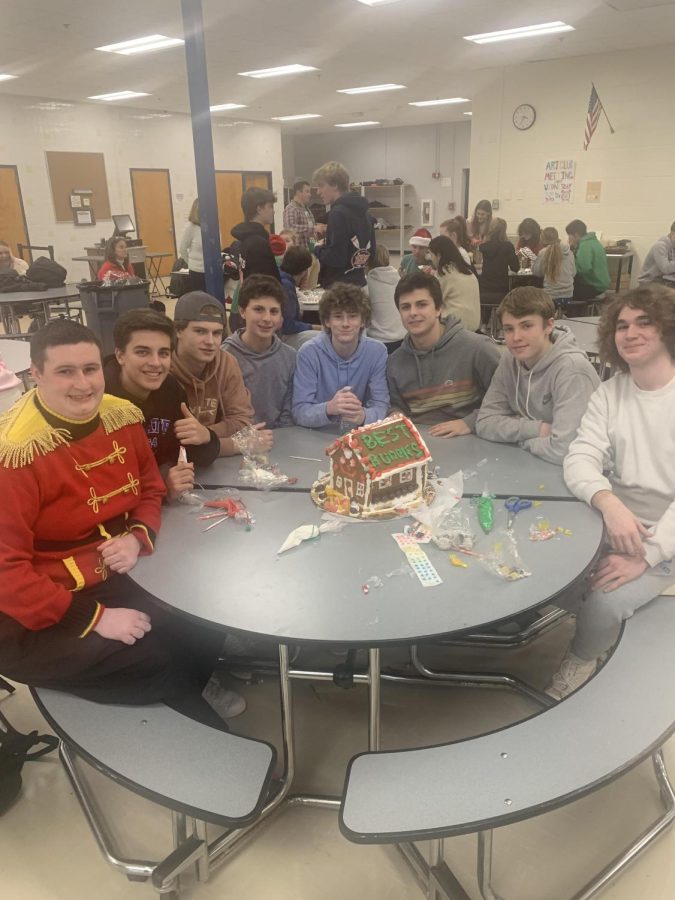 Best Buddies celebrated the holidays with a gingerbread decorating event
