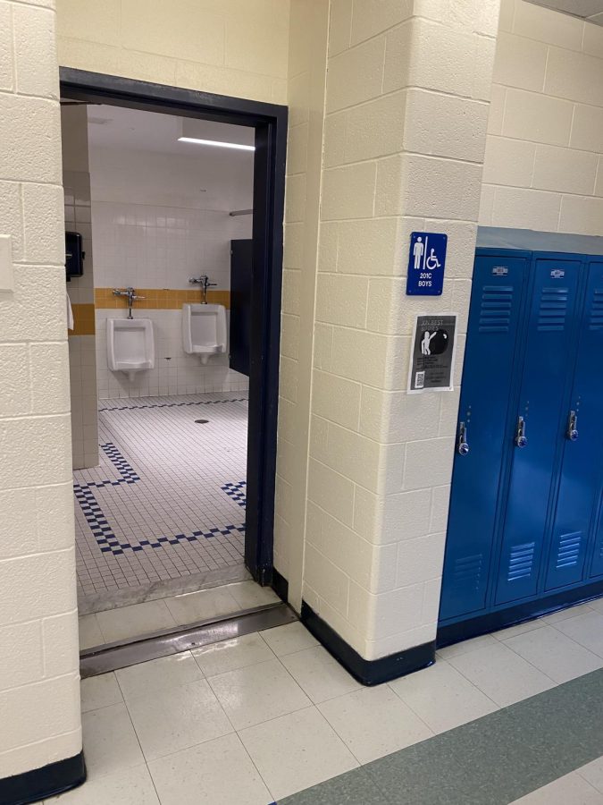 There is a notable lack of privacy with some SHS bathrooms