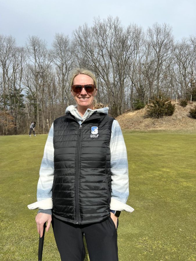 SHS art teacher Jess Maguire is looking forward to coaching this year's varsity girls golf team