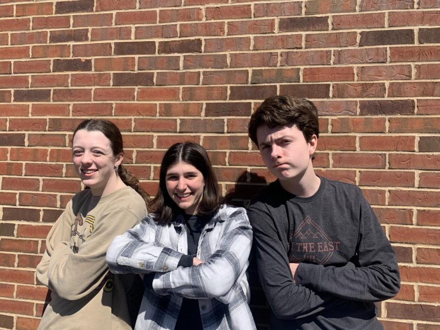 Madelyn Poppish,  Autumn Levirne, and Matthew Carolan participated in the All-State Composers Forum
