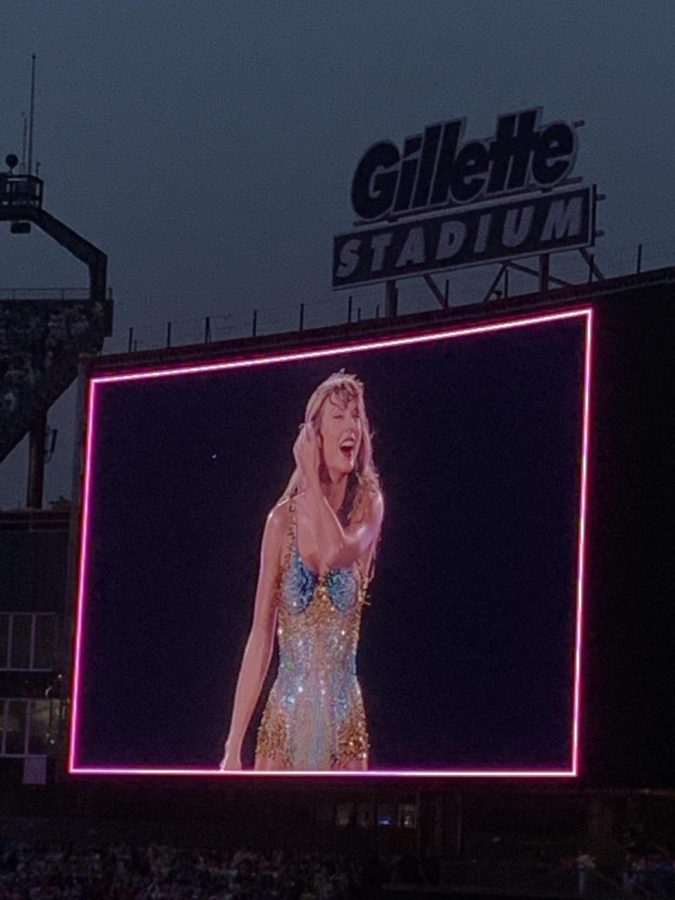 Taylor Swift at Gillette Stadium on May 20th performing Lover.