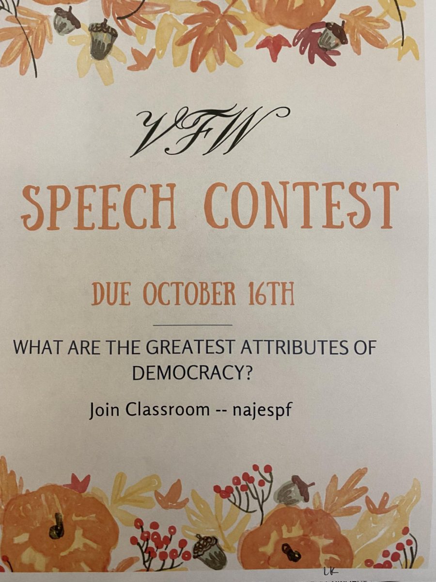 Why should you enter the VFW speech contest? The Scituation