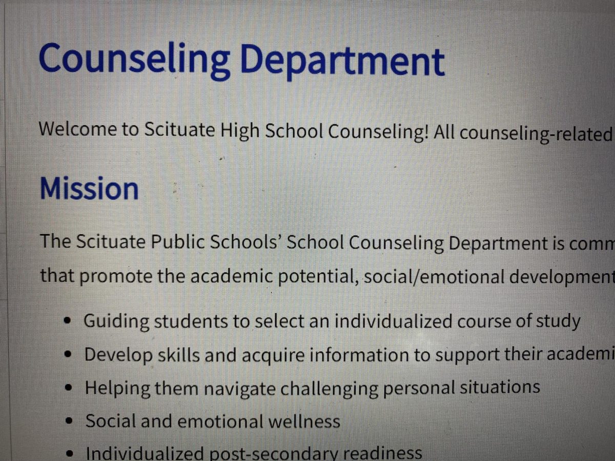 The SHS guidance department recently introduced a new resource for students and families