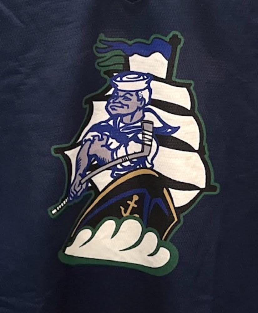 The girls' hockey team logo synthesizes symbols from Scituate, Norwell, and Abington