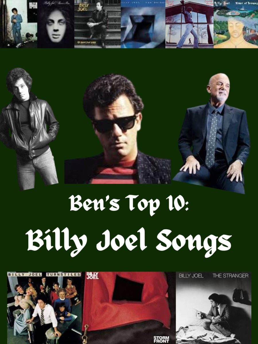 Ben's Top Ten: Billy Joel Reflections