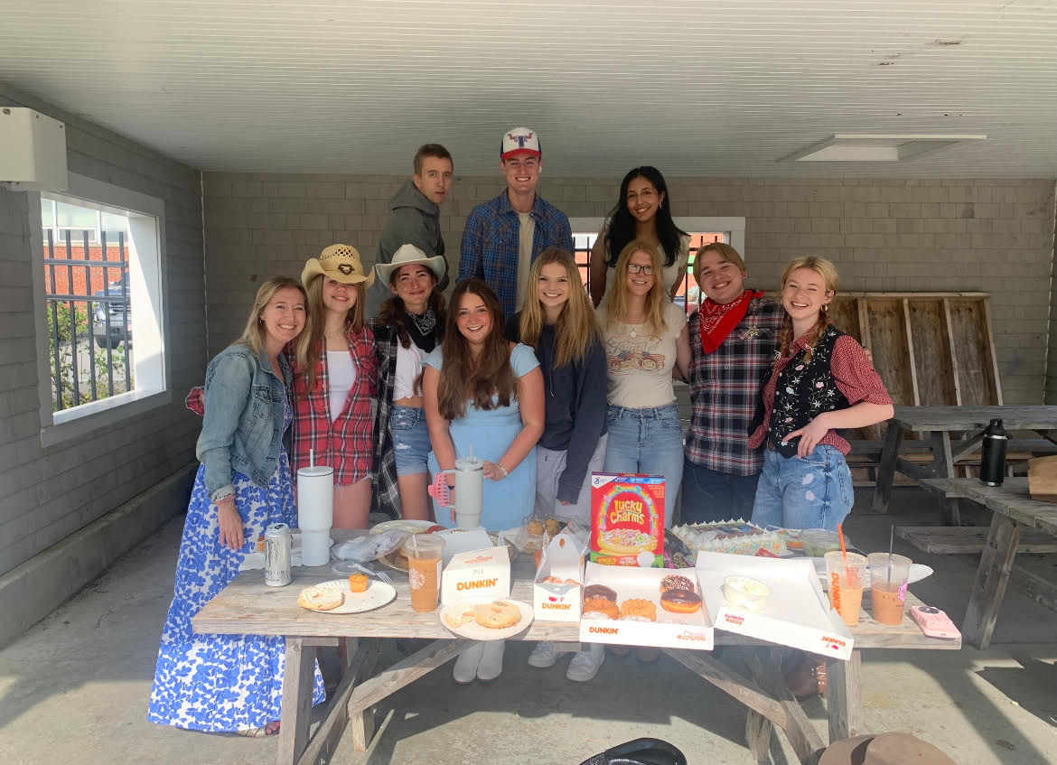 "Live, Love, Lit" C Block enjoyed a final celebration of learning with their teacher Meredith Pumphrey
