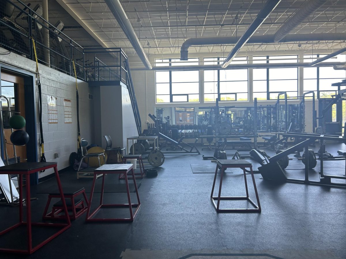 Scituate High School's weight room offers athletes opportunities to stay fit during the on and off seasons.