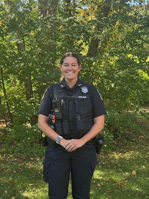 New SRO Officer Riley Preissler 