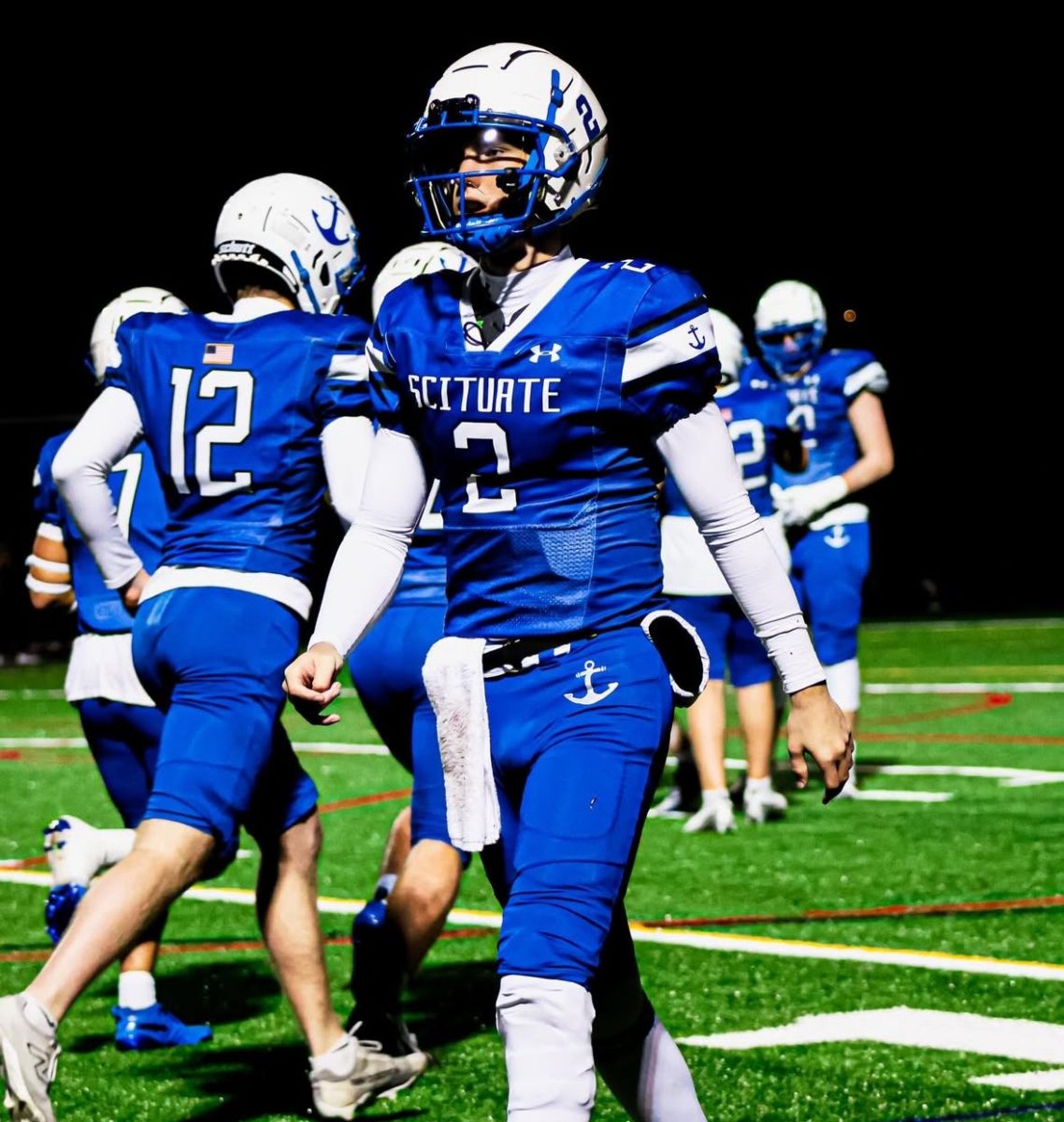 Senior quarterback and captain Jonny Donovan
